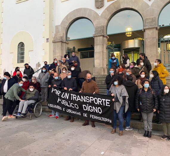 FeC acusa á Xunta de desmantelar o servizo público de transporte entre Ferrol e A Coruña